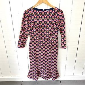 Boden floral Art Deco dress size 4-6